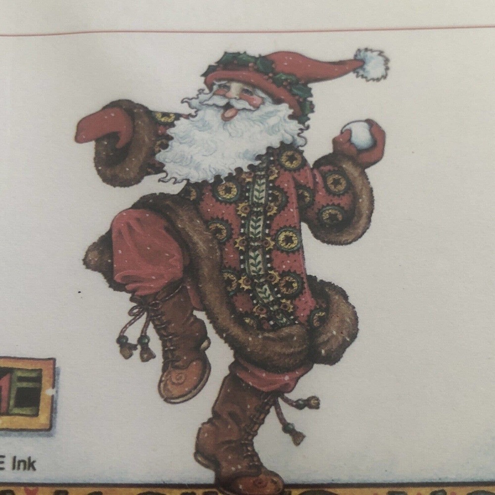 Mary Engelbreit Magnetic Cheer For Christmas Christmas List Pad Santa NEW Sealed - Picture 4 of 6